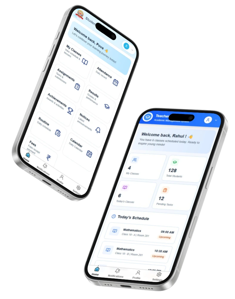 Teacher and Student App