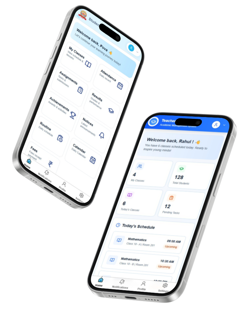 Teacher and Student App